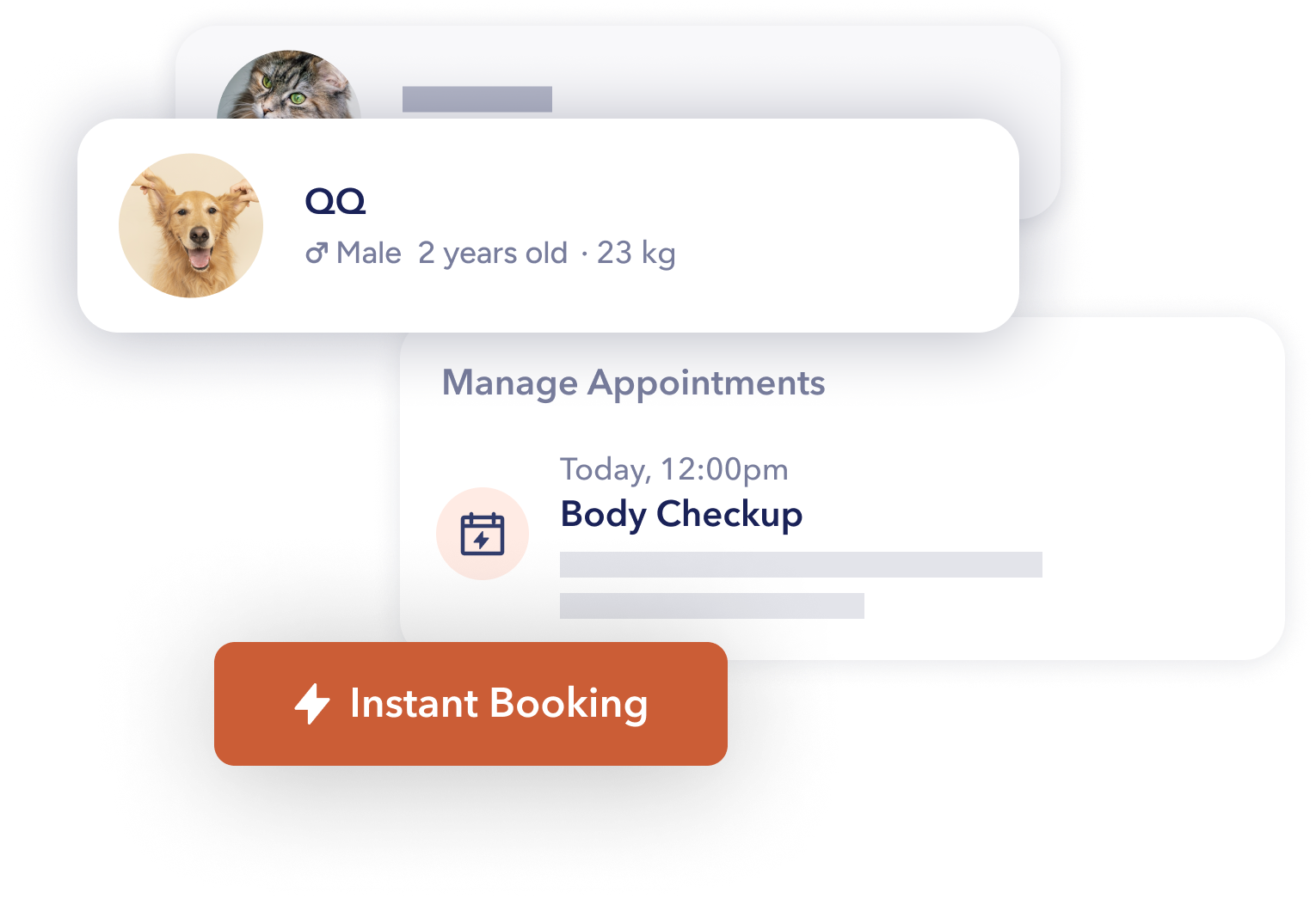 Manage Pet Profiles & Appointments